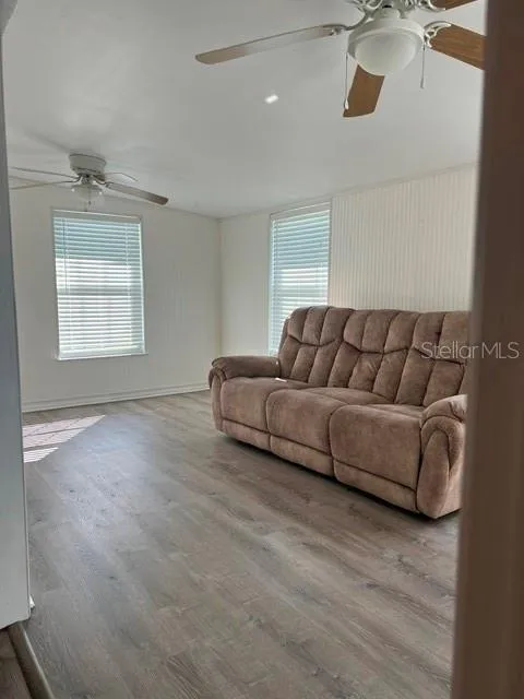 Enclosed Florida Room, Vinyl Planking throughout