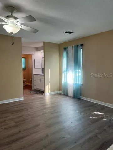 View of Master bath from bedroom