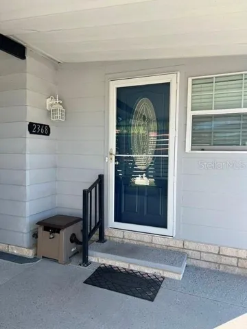 View of entryway.