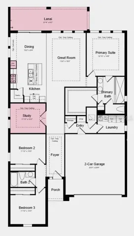 Additional Highlights include: Tray ceiling package, whole house 8' interior doors, and outdoor kitchen rough-in.