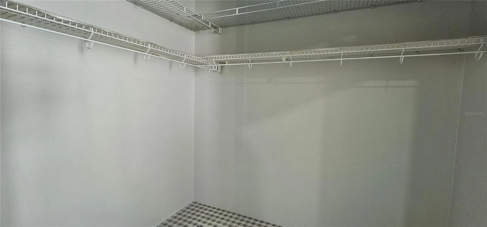 Primary bathroom walk-in closet