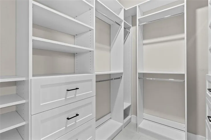 Primary bedroom closet