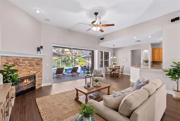 Family Room - Virtually Staged