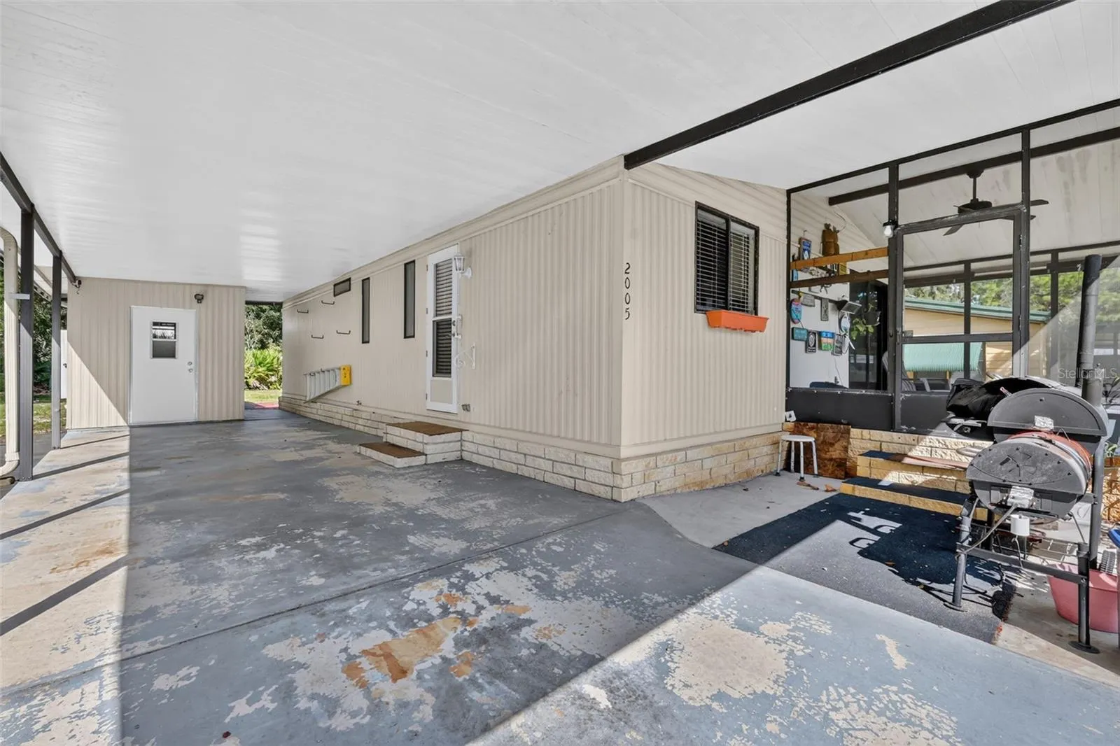 Very Long Carport