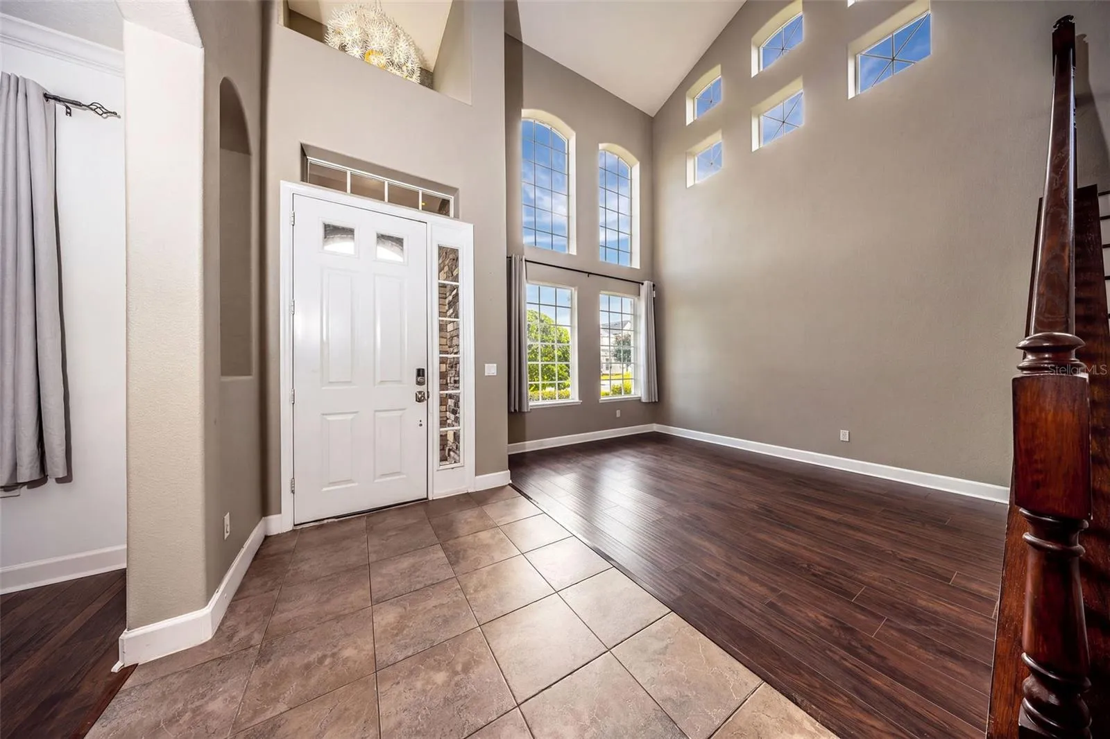 Two story formal LR upon entering