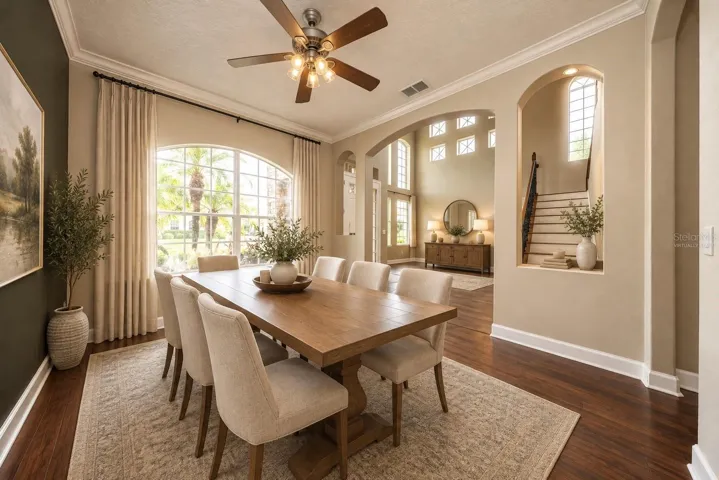 Formal Dining (virtually staged)