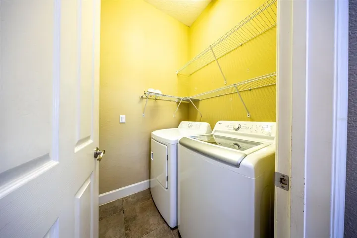 Downstairs laundry
