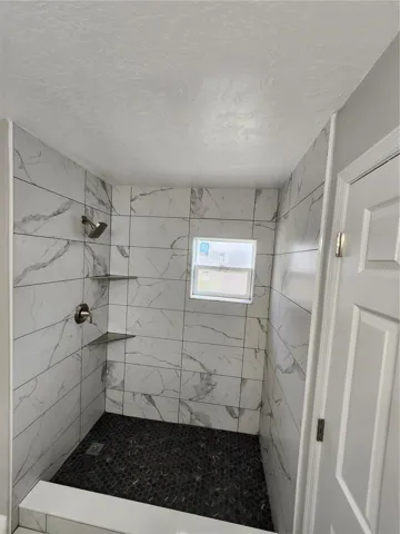 Newly Tiled Shower