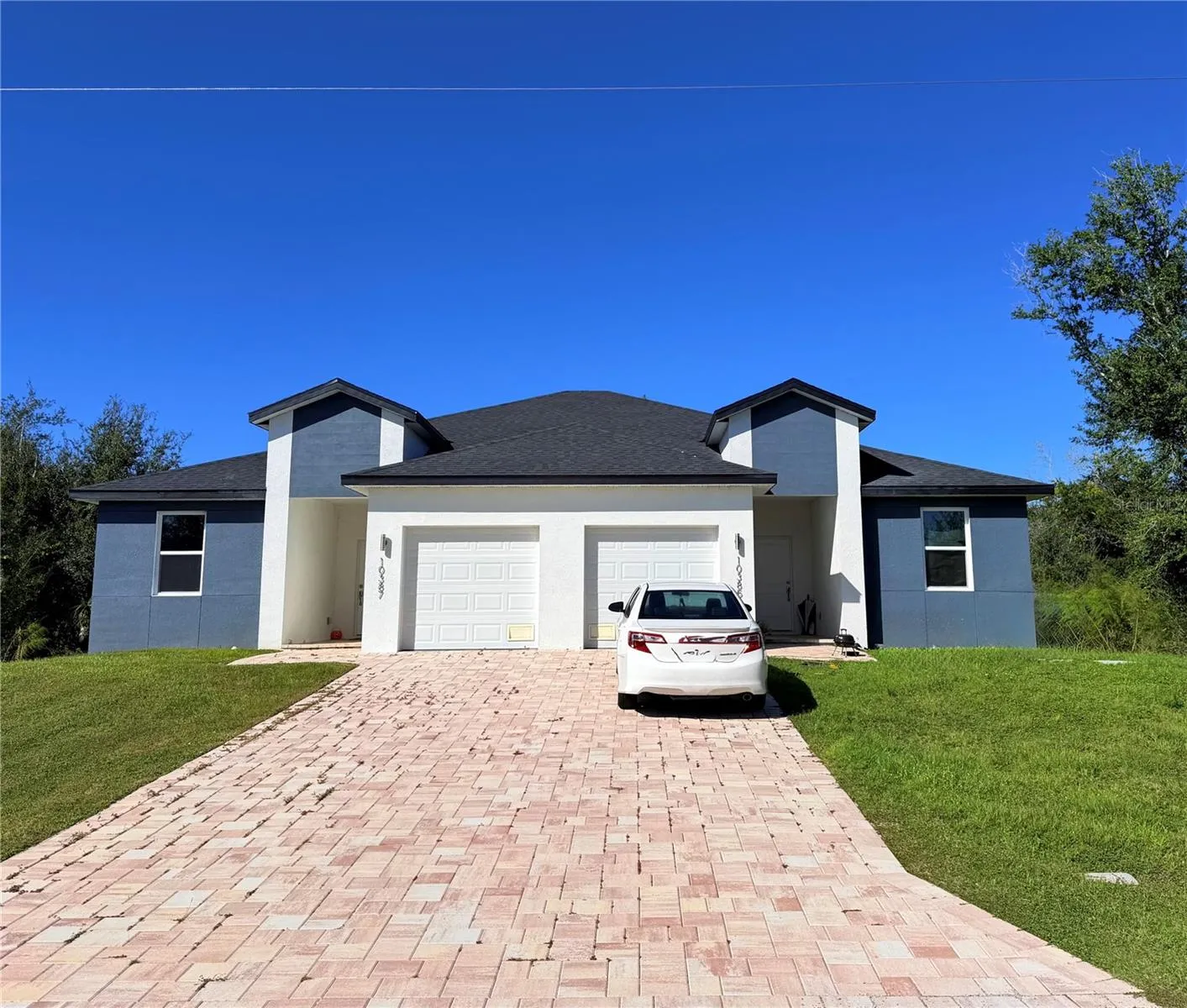 Front of Duplex