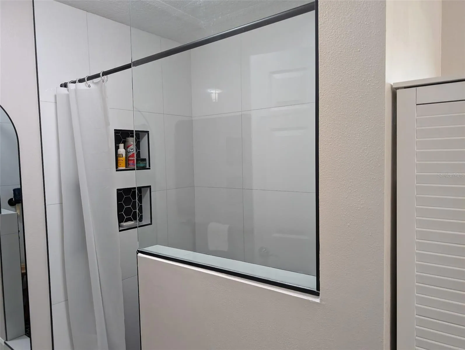 Primary bath updated shower