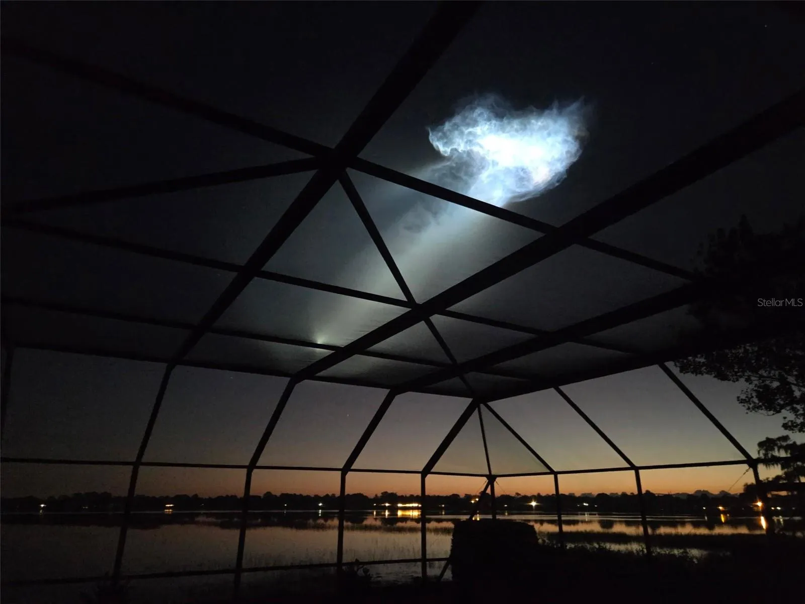 Nasa launch of the recent "Jellyfish" comtrails