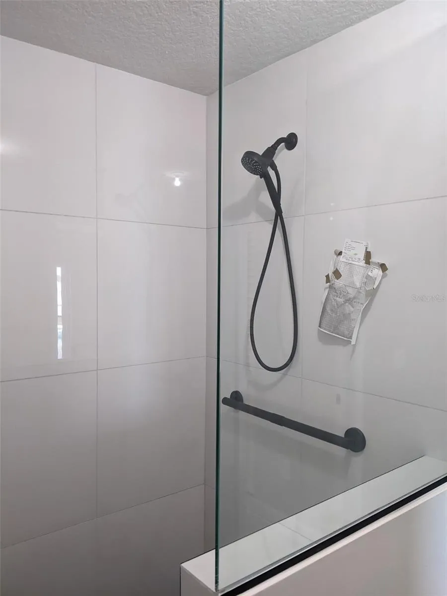Primary bath updated shower