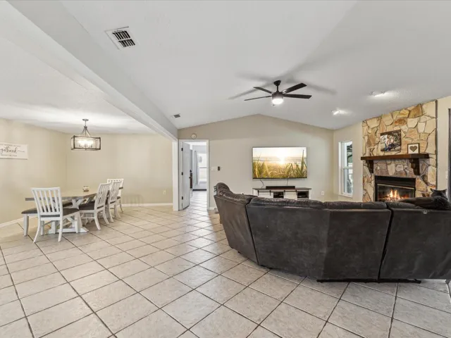Family Room and Dining Area
