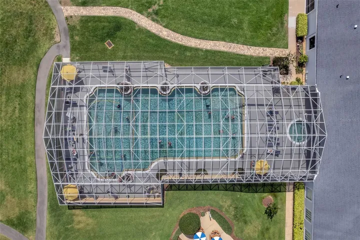 Screened Community Pool.