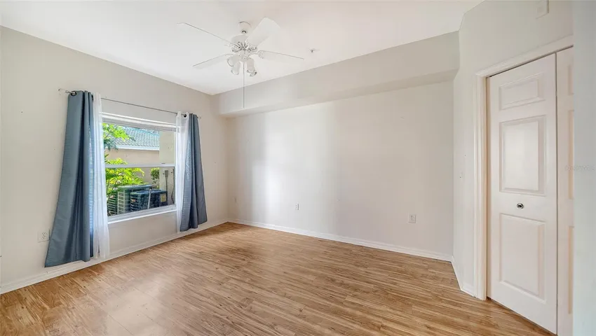 MASTER BEDROOM WITH WALK IN CLOSET