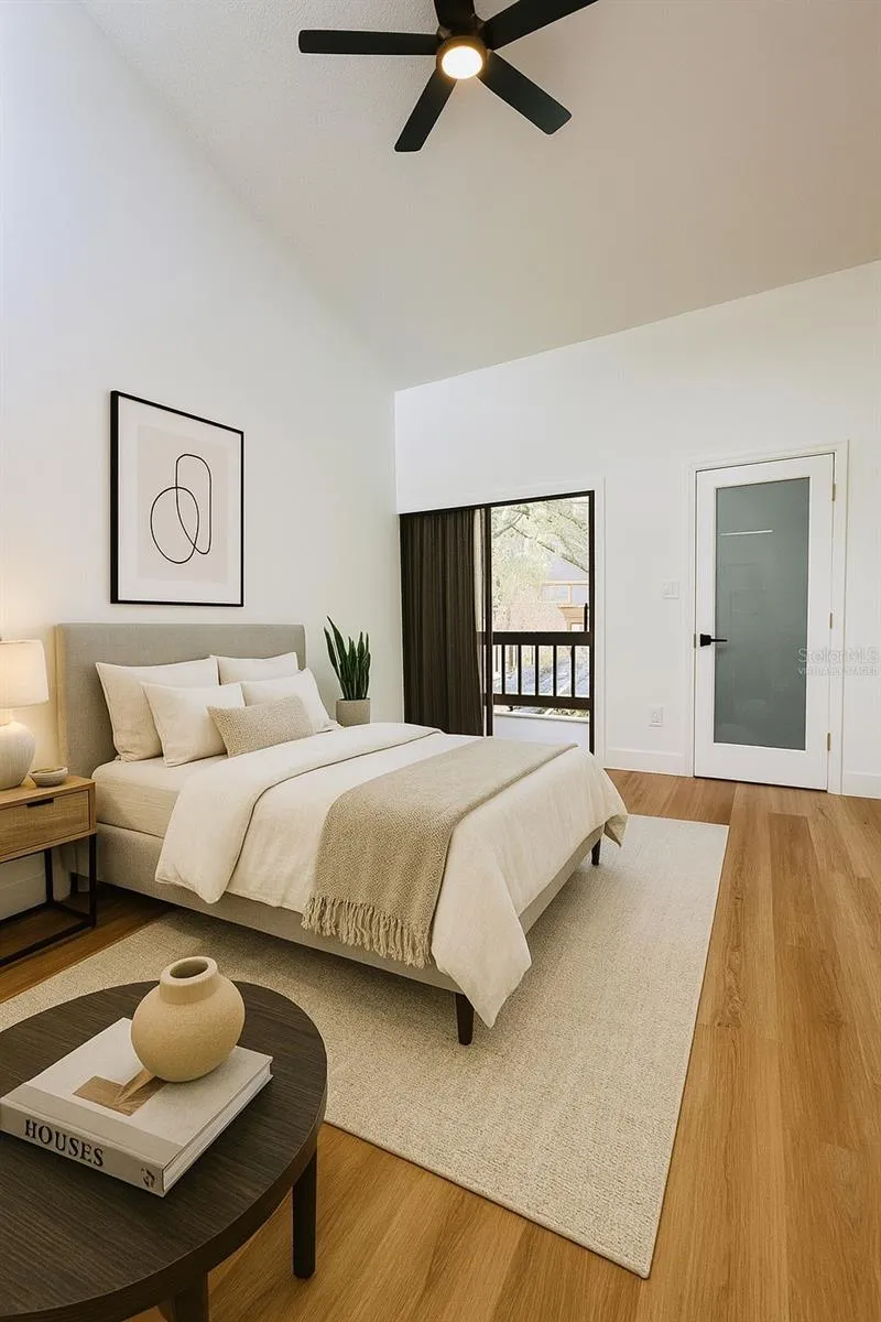 Primary Bedroom Virtually Staged