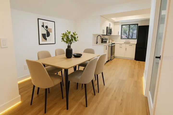 Dinning Room Virtually Staged