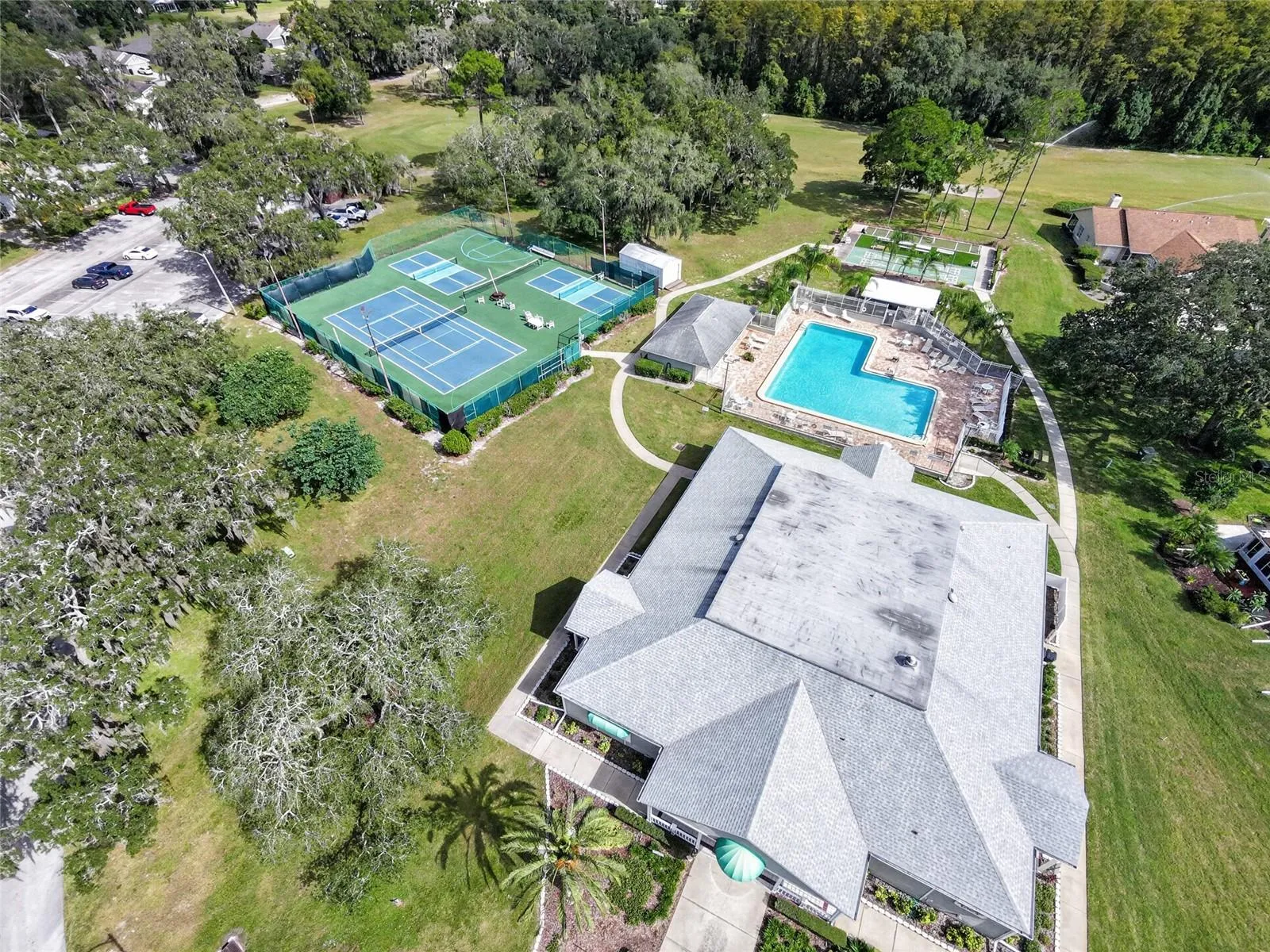 Community Rec Center Aerial view