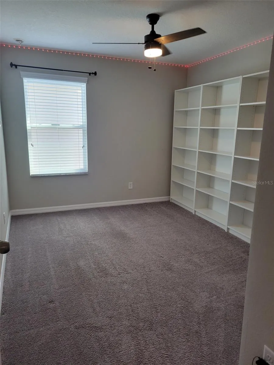 Look at all that storage in one of the upstairs bedrooms