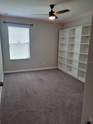 Look at all that storage in one of the upstairs bedrooms