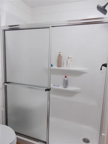 Ensuite walk-in shower