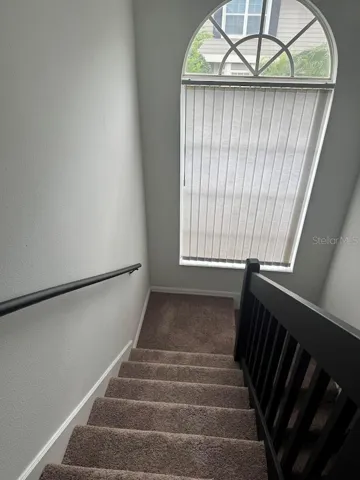 stairway to first floor