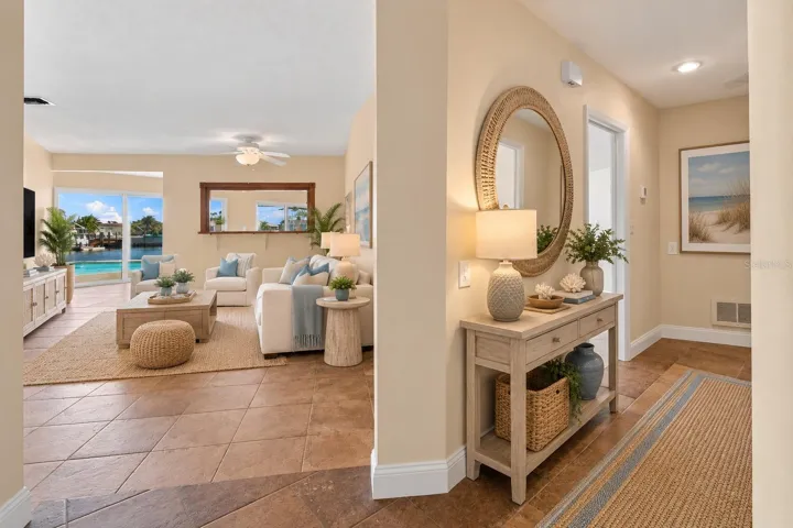 Entryway staged