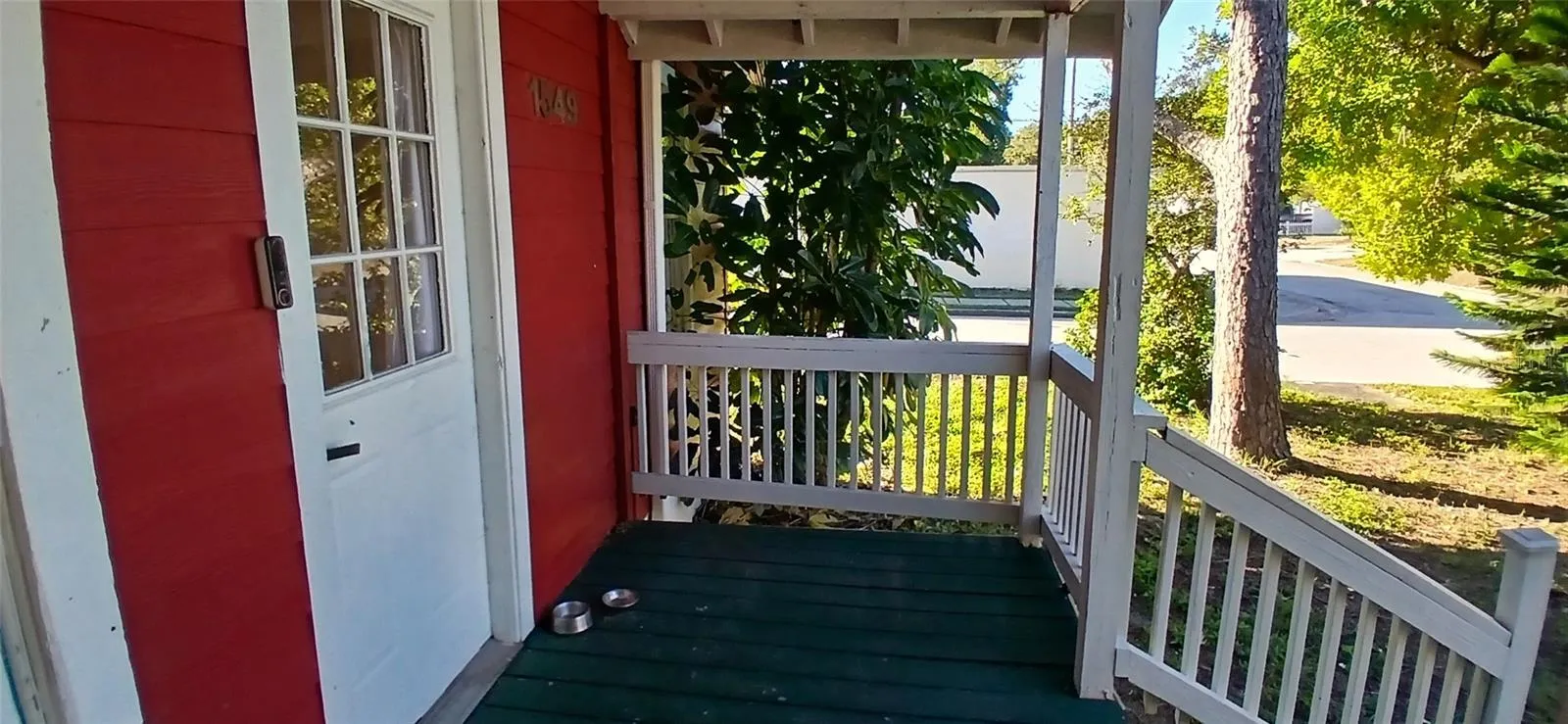 Enjoy a nice evening on the Front Porch