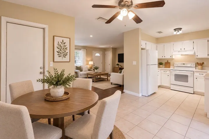Dining Room - Virtually Staged