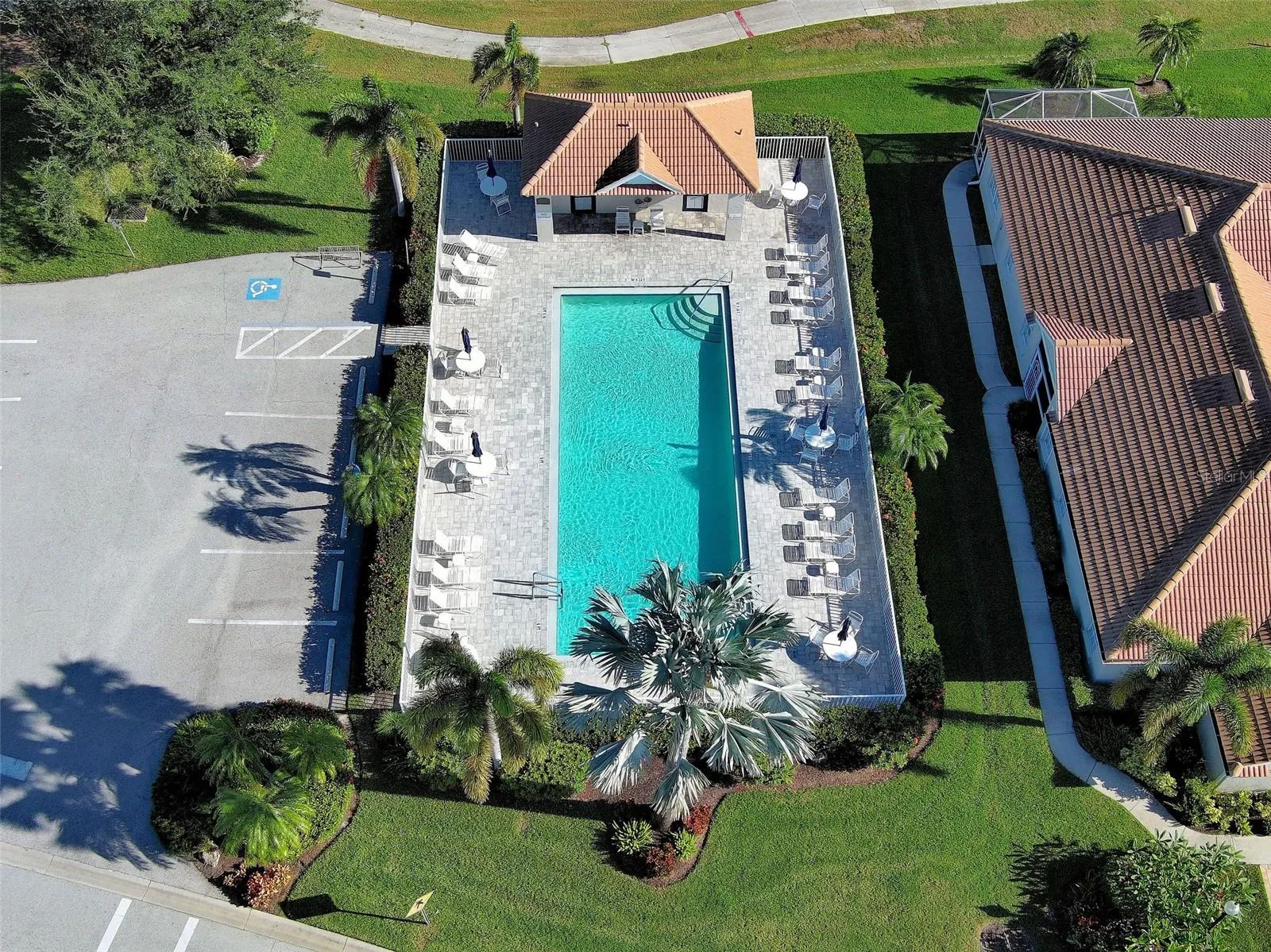 Private "Links" pool.  Walk right across the street to enjoy this peaceful amenity.