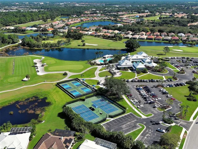 Clubhouse - Tennis Courts - Dedicated Pickleball Courts.