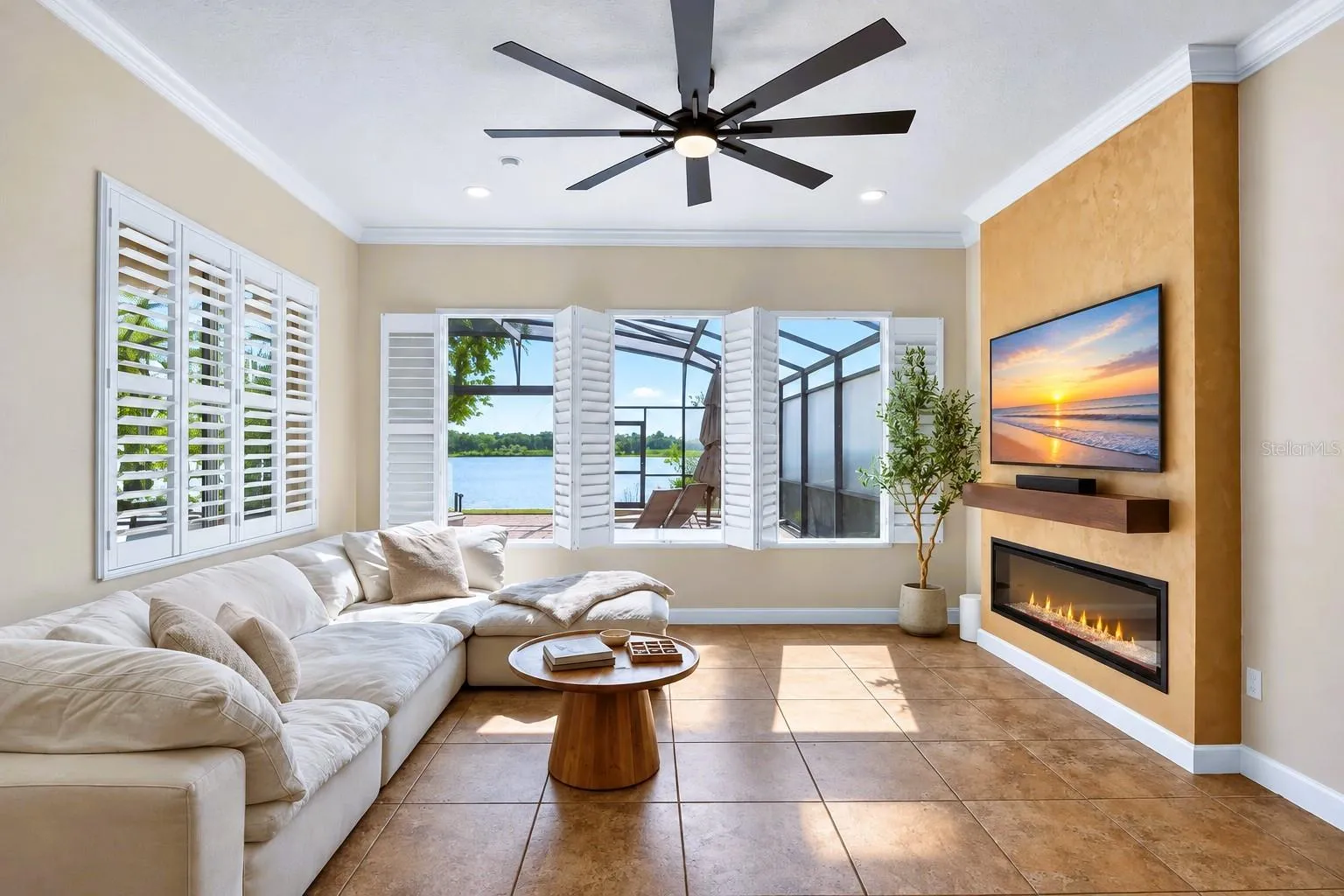 Stunning views from Family and Living rooms