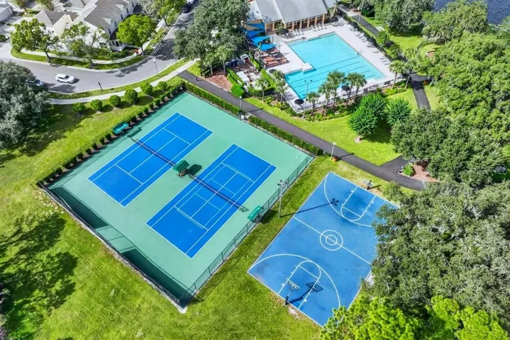 Community Tennis/Pickleball and Basketball Courts