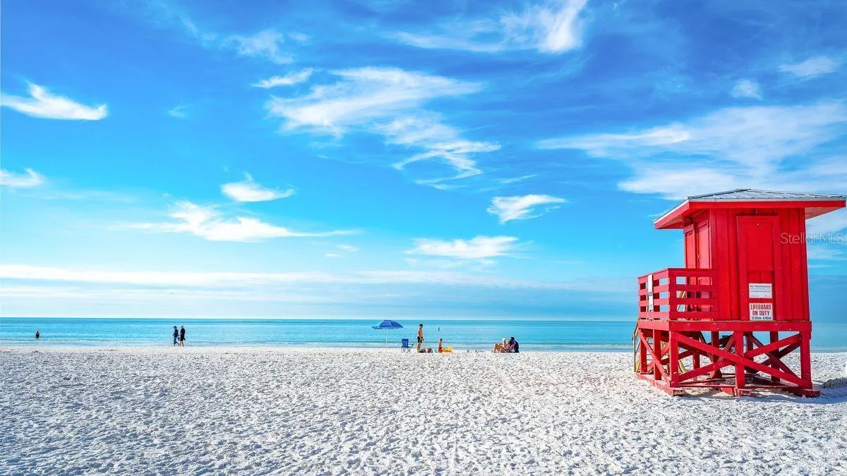 Siesta Key Beach Lifeguard on Duty