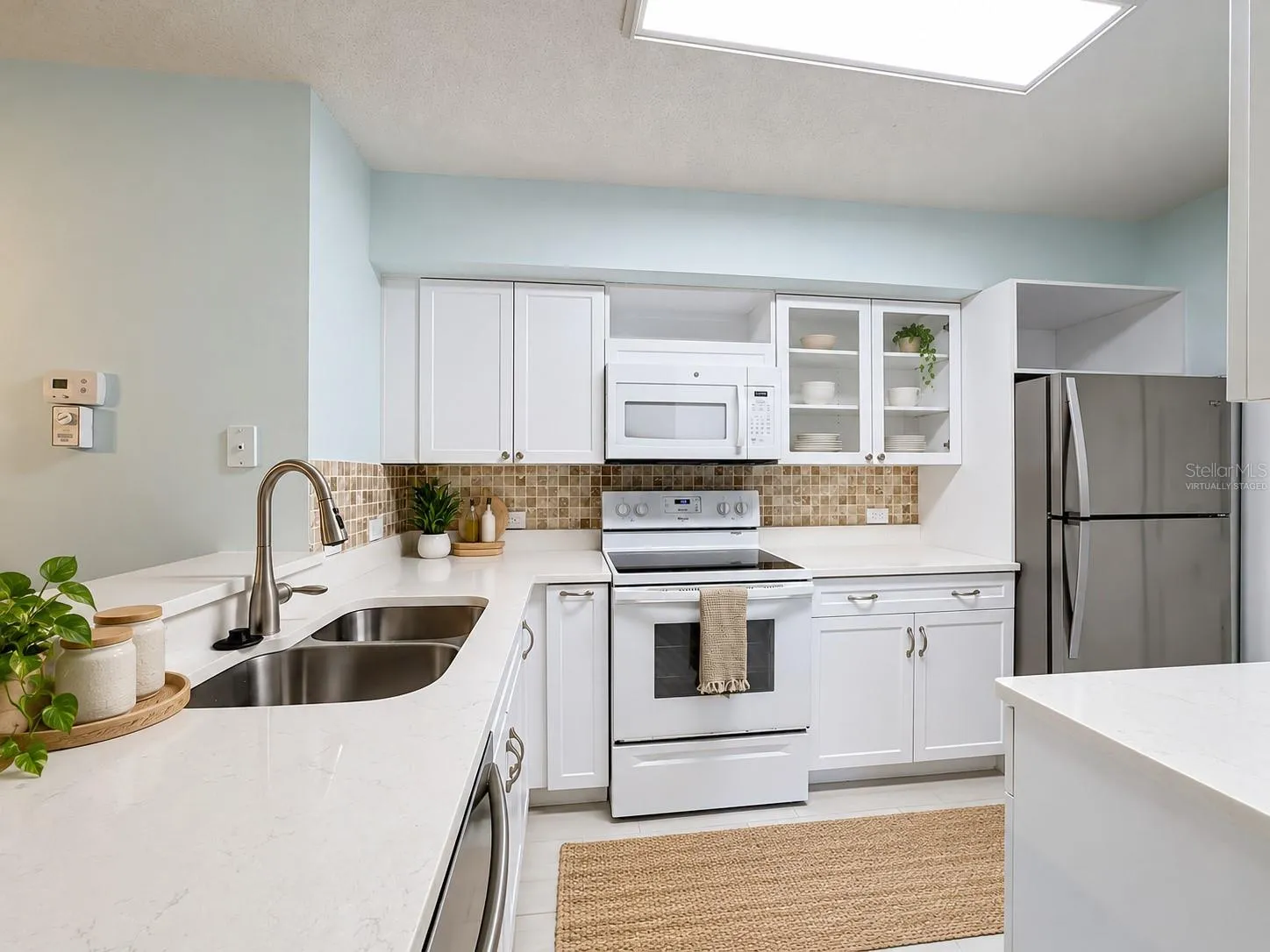 Virtually Staged Kitchen