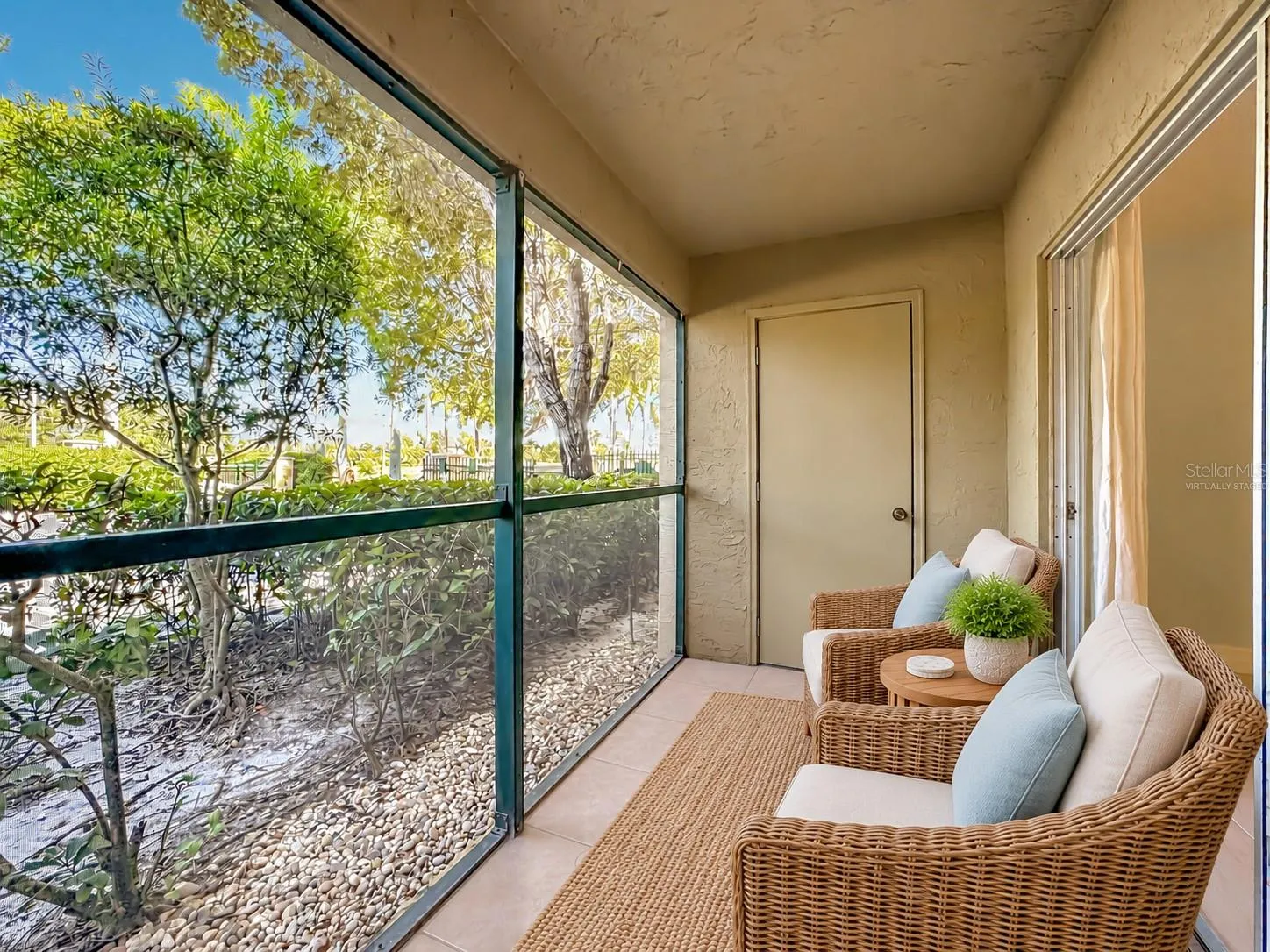 Virtually Staged Lanai