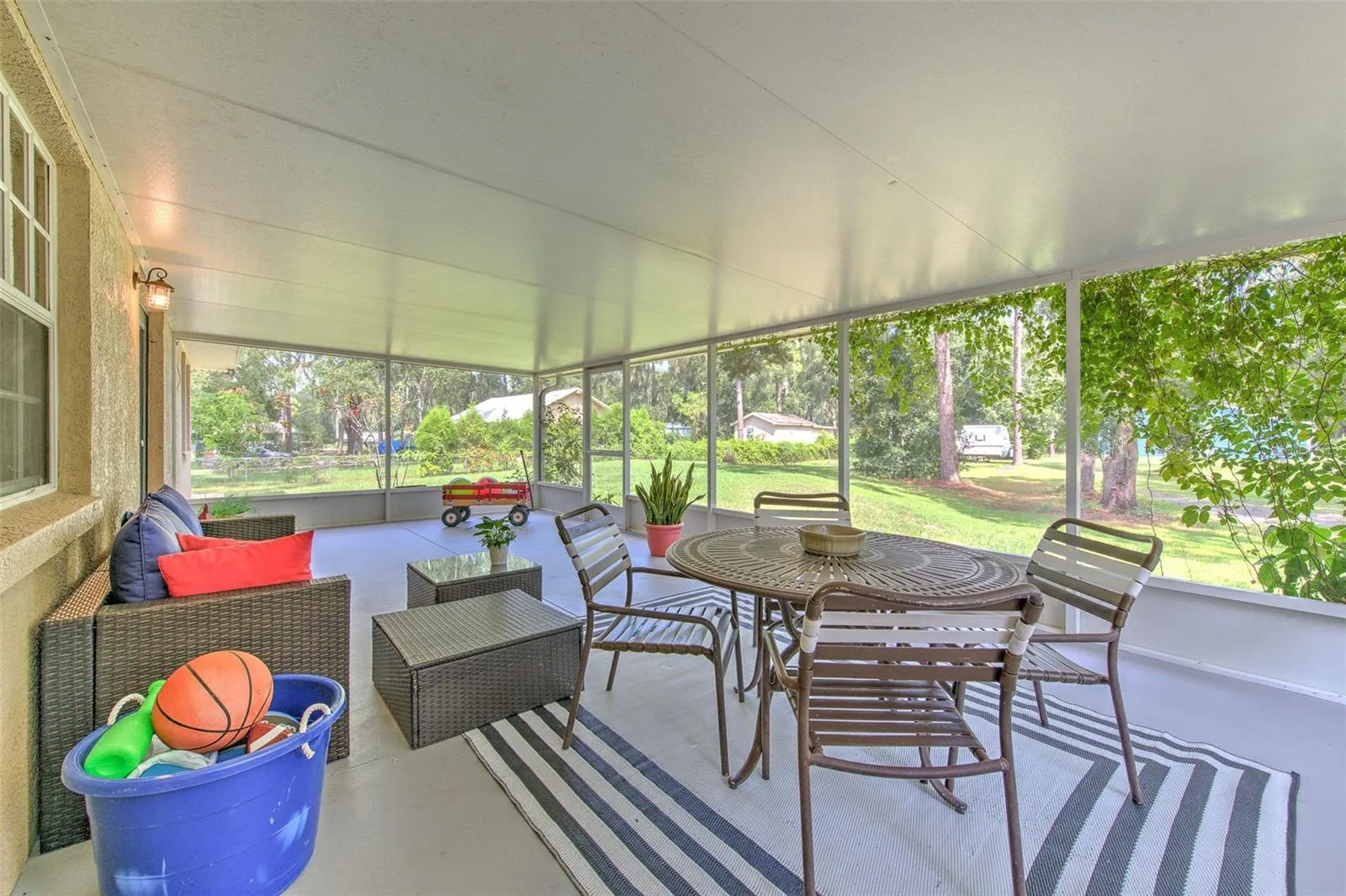 Screened-In Back Porch