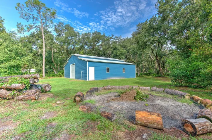 48' x 40' Workshop & Fire Pit