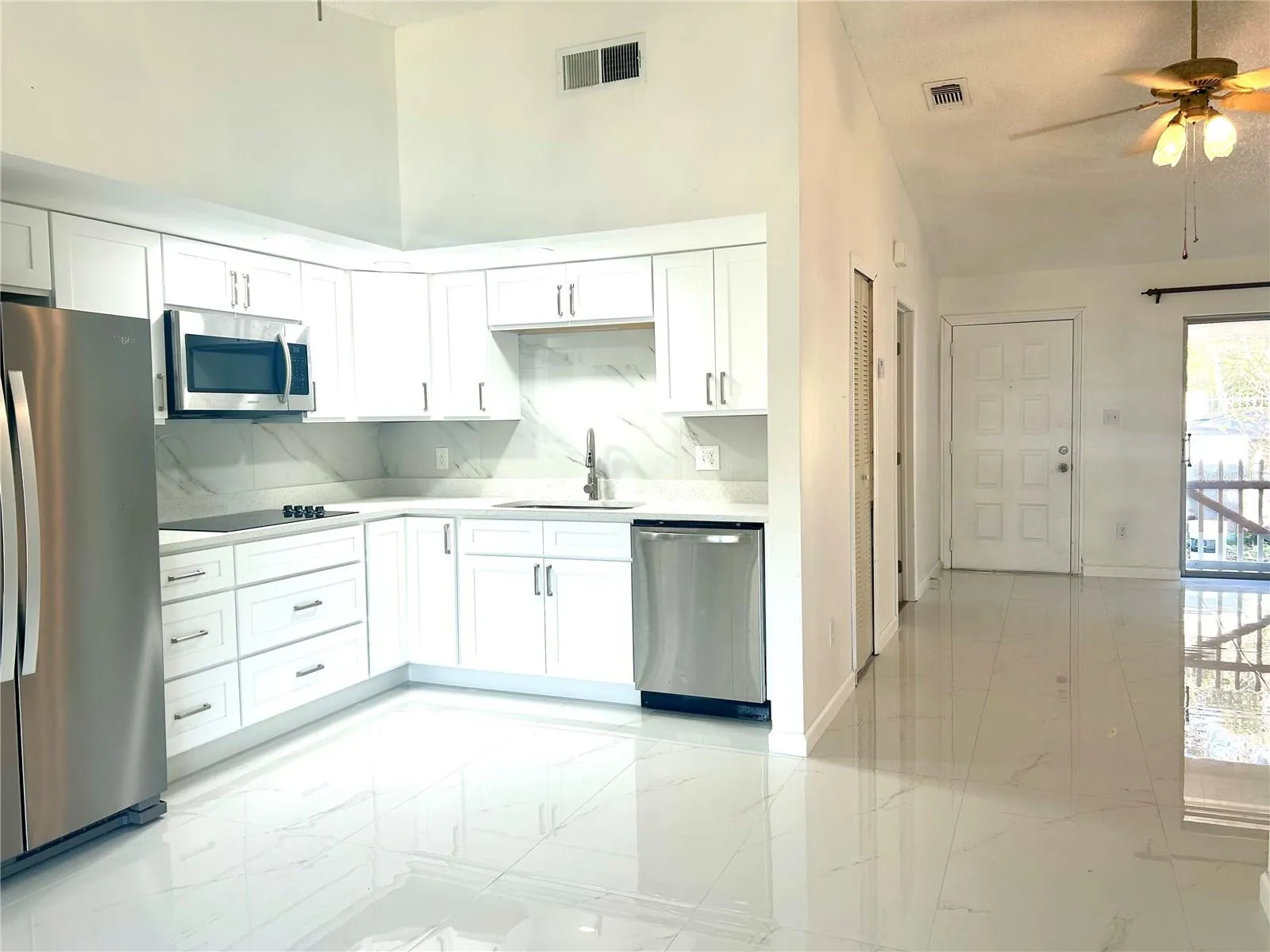 Newly renovated kitchen