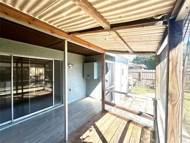 Screened In Patio