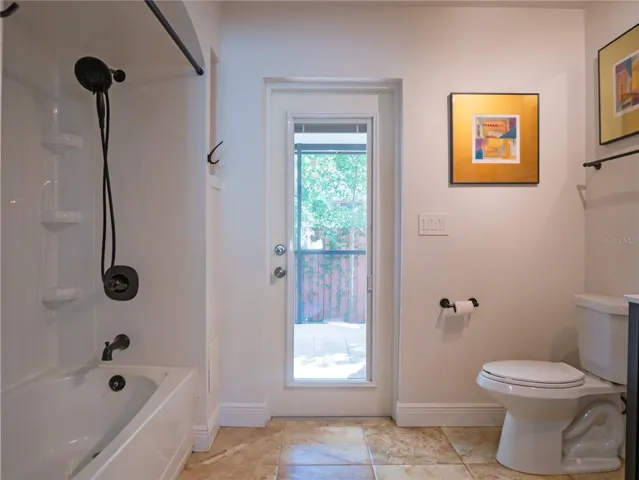 Second Bathroom (Door leads to Screened in Porch/Pool)