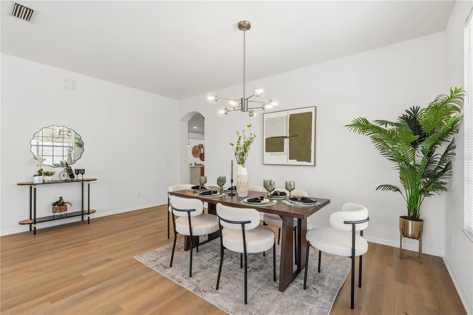 Formal Living Room + Dining Room