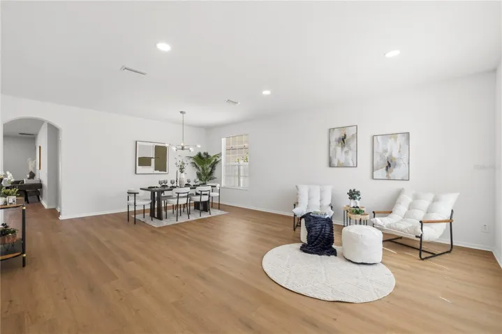 Formal Living Room + Dining Room