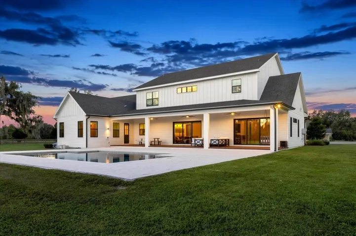 Rear Pool Patio View