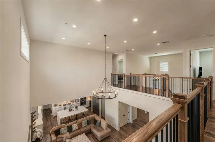 Second Floor View Into Livingroom