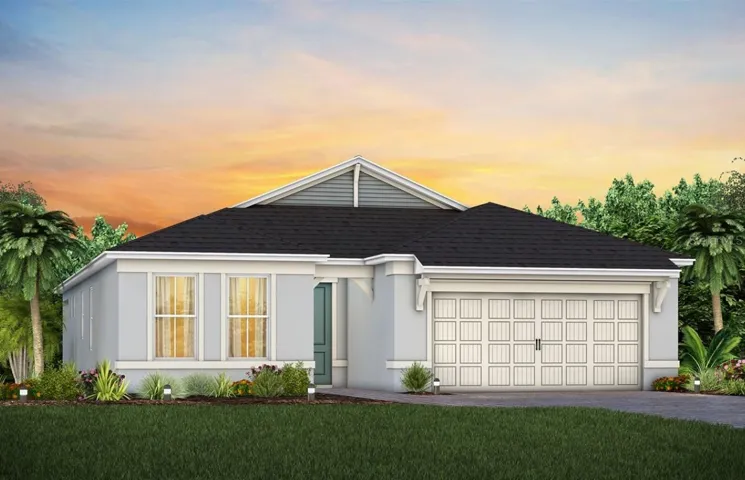 Exterior Design. Artistic rendering for this new construction home. Pictures are for illustrative purposes only. Elevations, colors and options may vary.