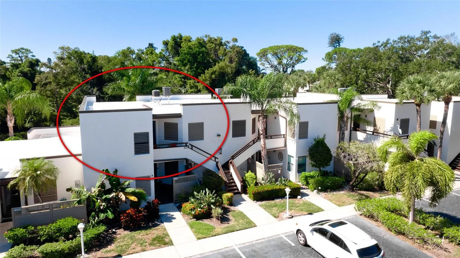 Open parking right out front, along with a deeded carport
