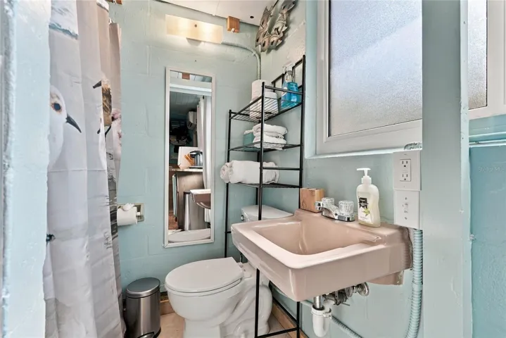 In-law bathroom.
