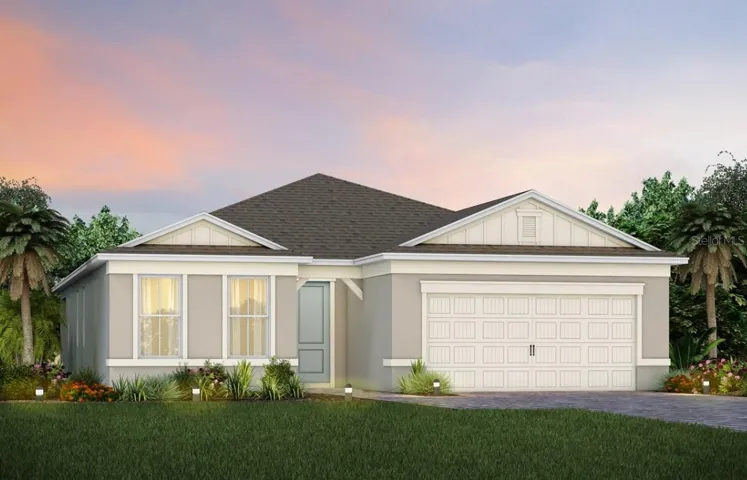Exterior Design. Artistic rendering for this new construction home. Pictures are for illustrative purposes only. Elevations, colors and options may vary.