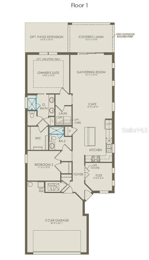 Floor Plan - Floor One